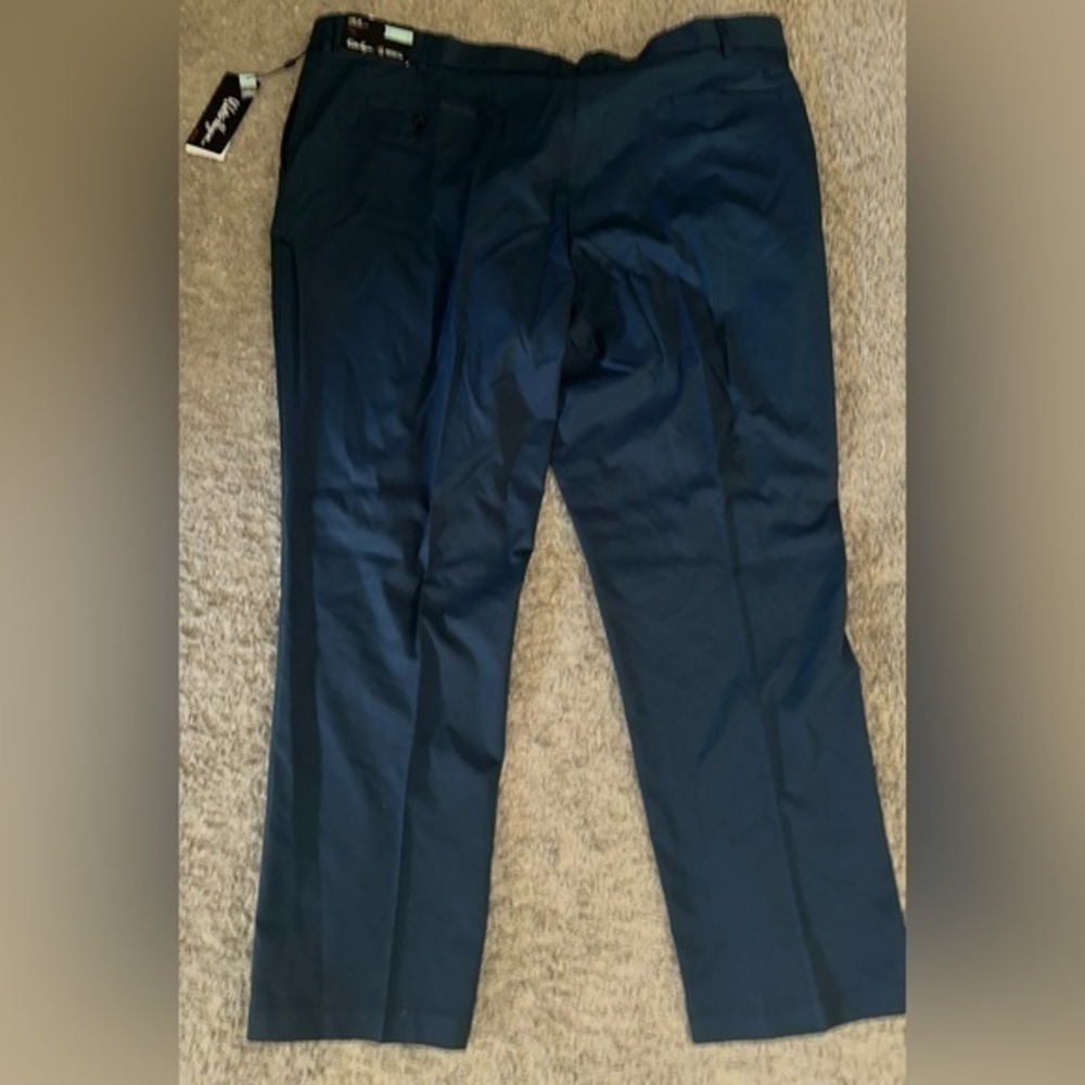 Men’s new Walter Hagen big and tall straight navy blue pants size 48 X 32 l